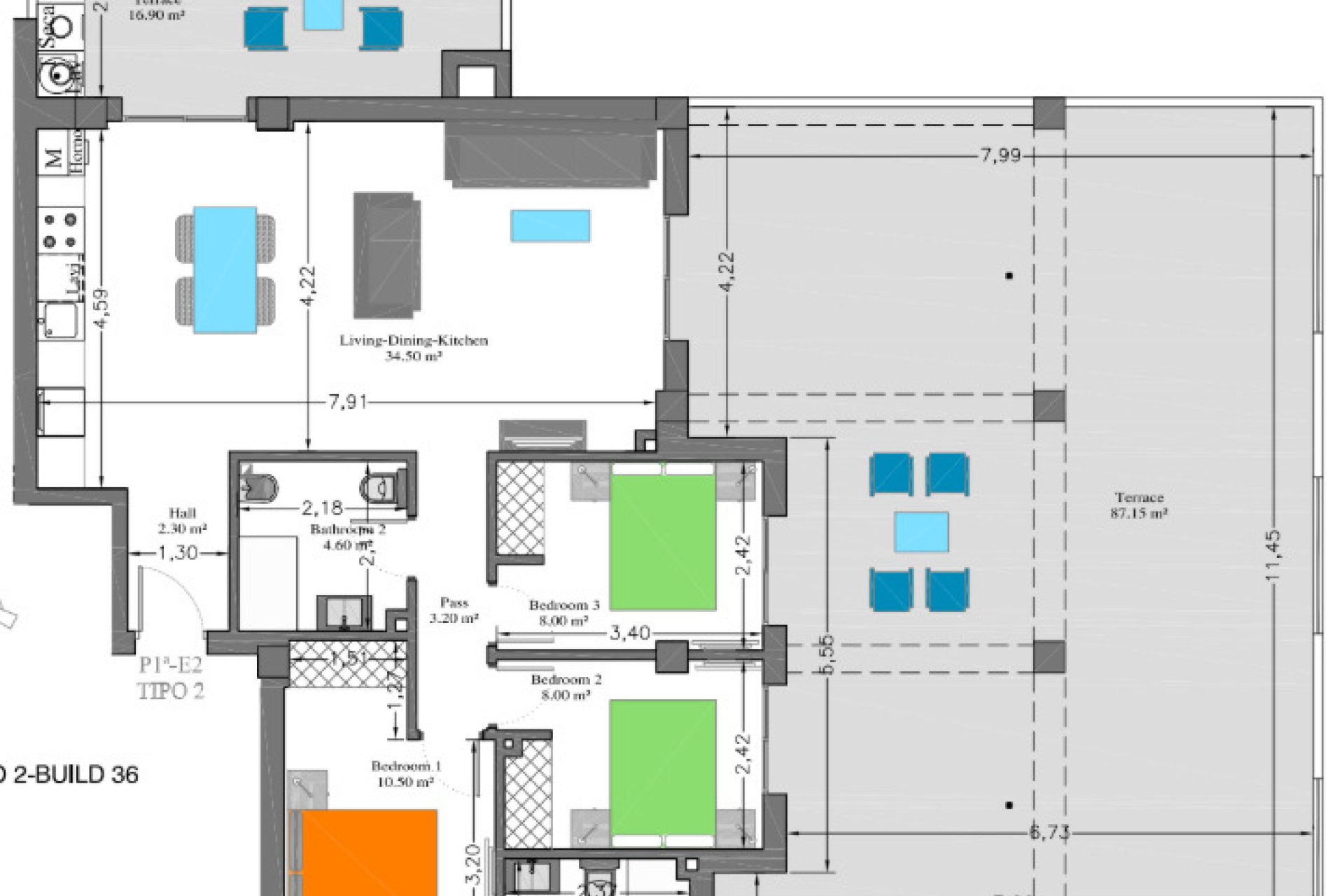 Herverkoop - Appartement -
Dehesa de Campoamor - Las Filipinas