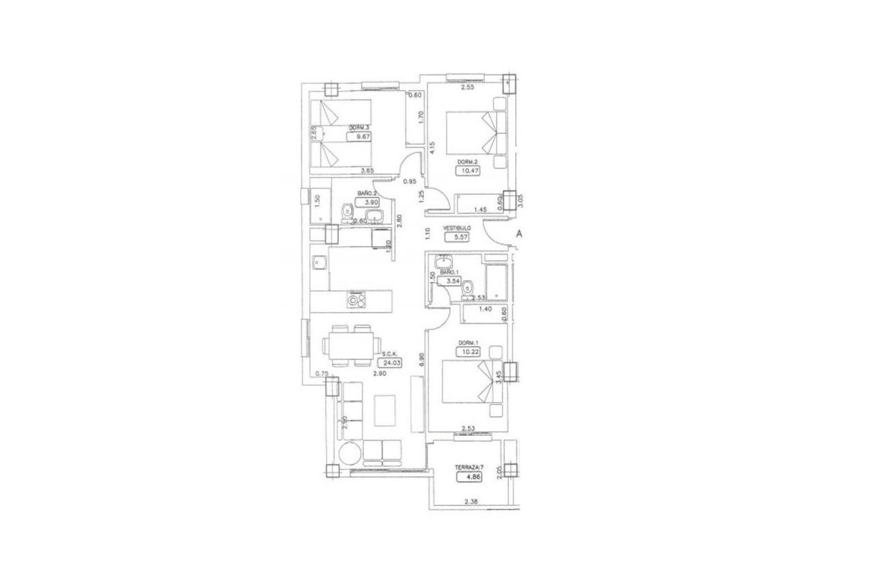 Herverkoop - Appartement -
Orihuela Costa - Campoamor