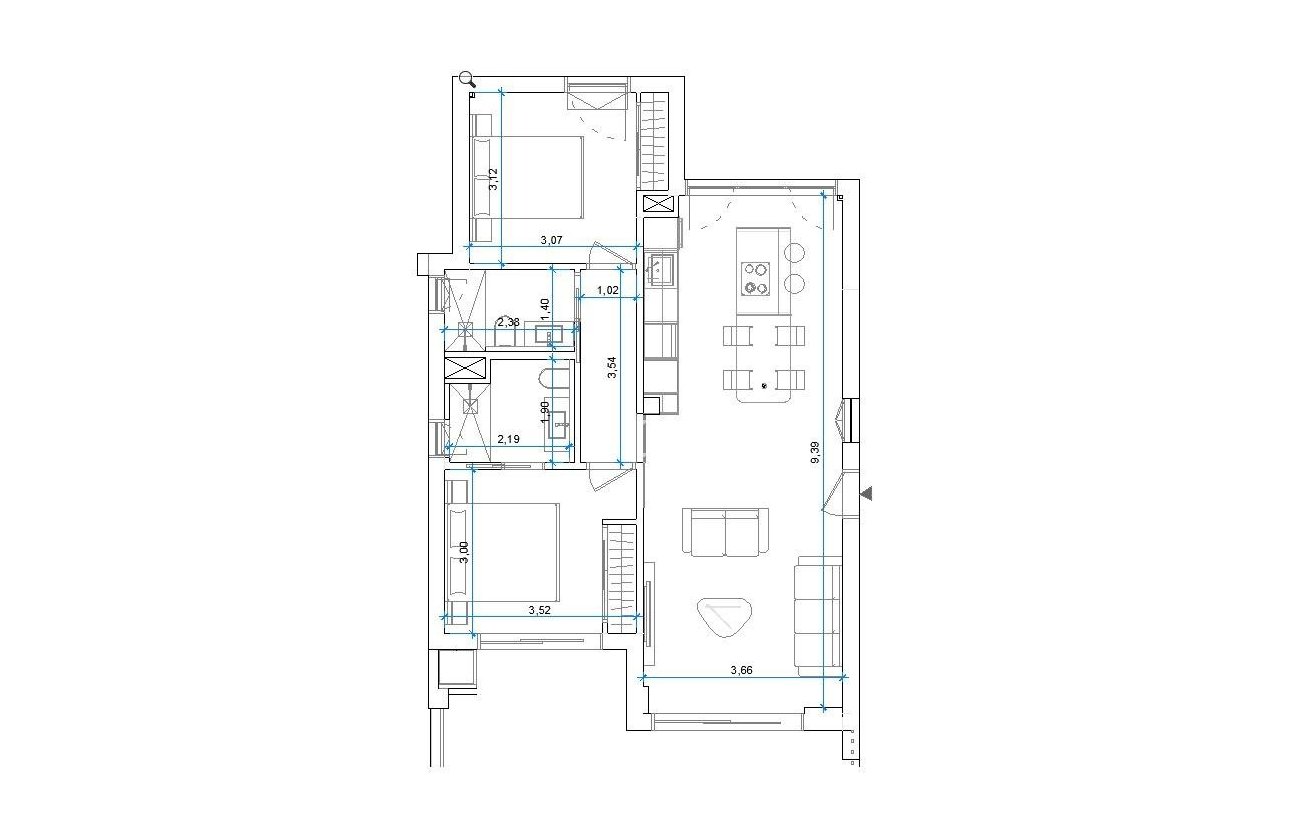 Herverkoop - Appartement -
Orihuela Costa - Costa Blanca
