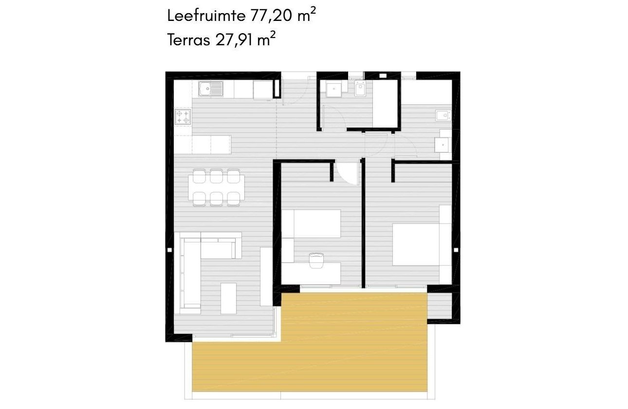 Herverkoop - Appartement -
Orihuela Costa - PAU 8
