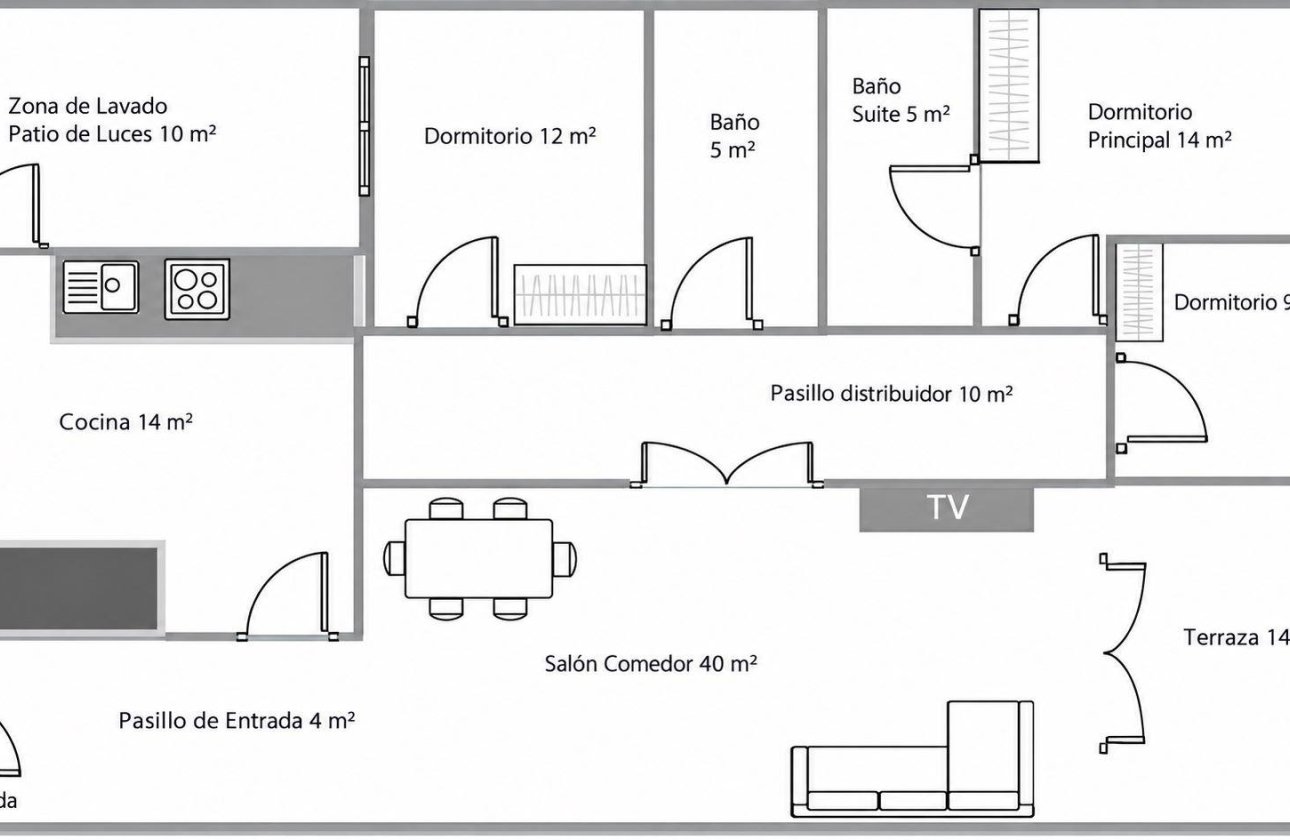 Herverkoop - Appartement -
Torrevieja - Acequion