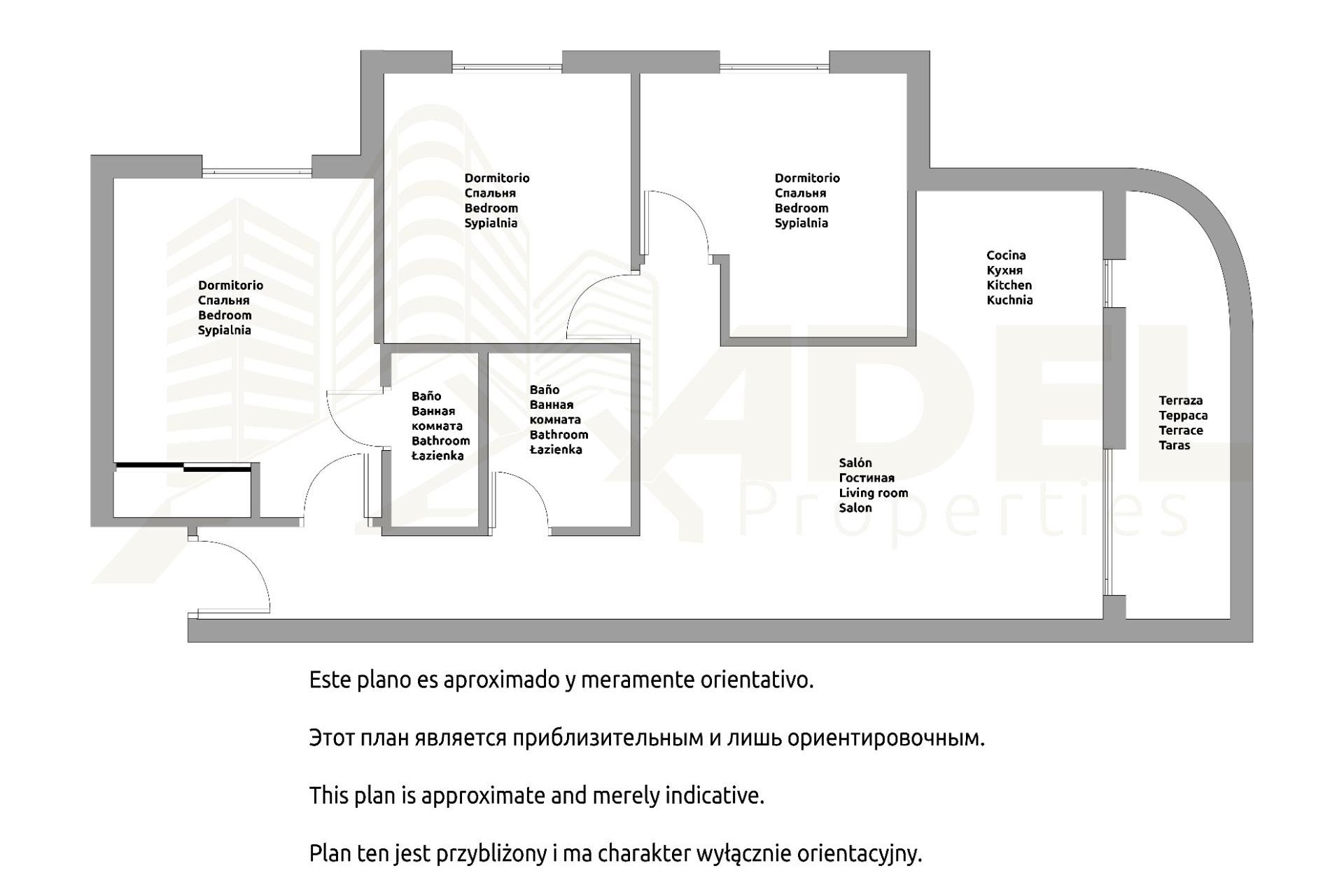 Herverkoop - Appartement -
Torrevieja - PARQUE DE LAS NACIONES