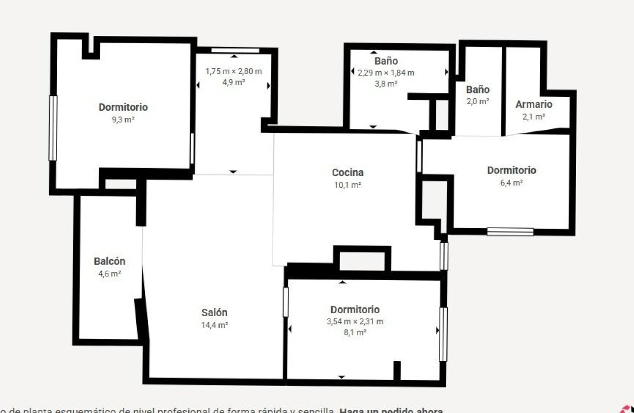 Herverkoop - Appartement -
Torrevieja - Playa de los Locos