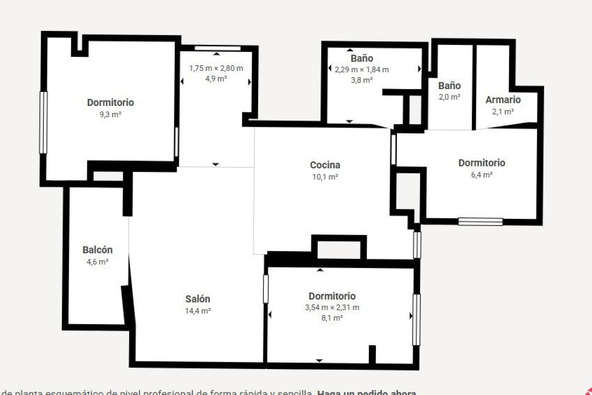 Herverkoop - Appartement -
Torrevieja - Playa de los Locos