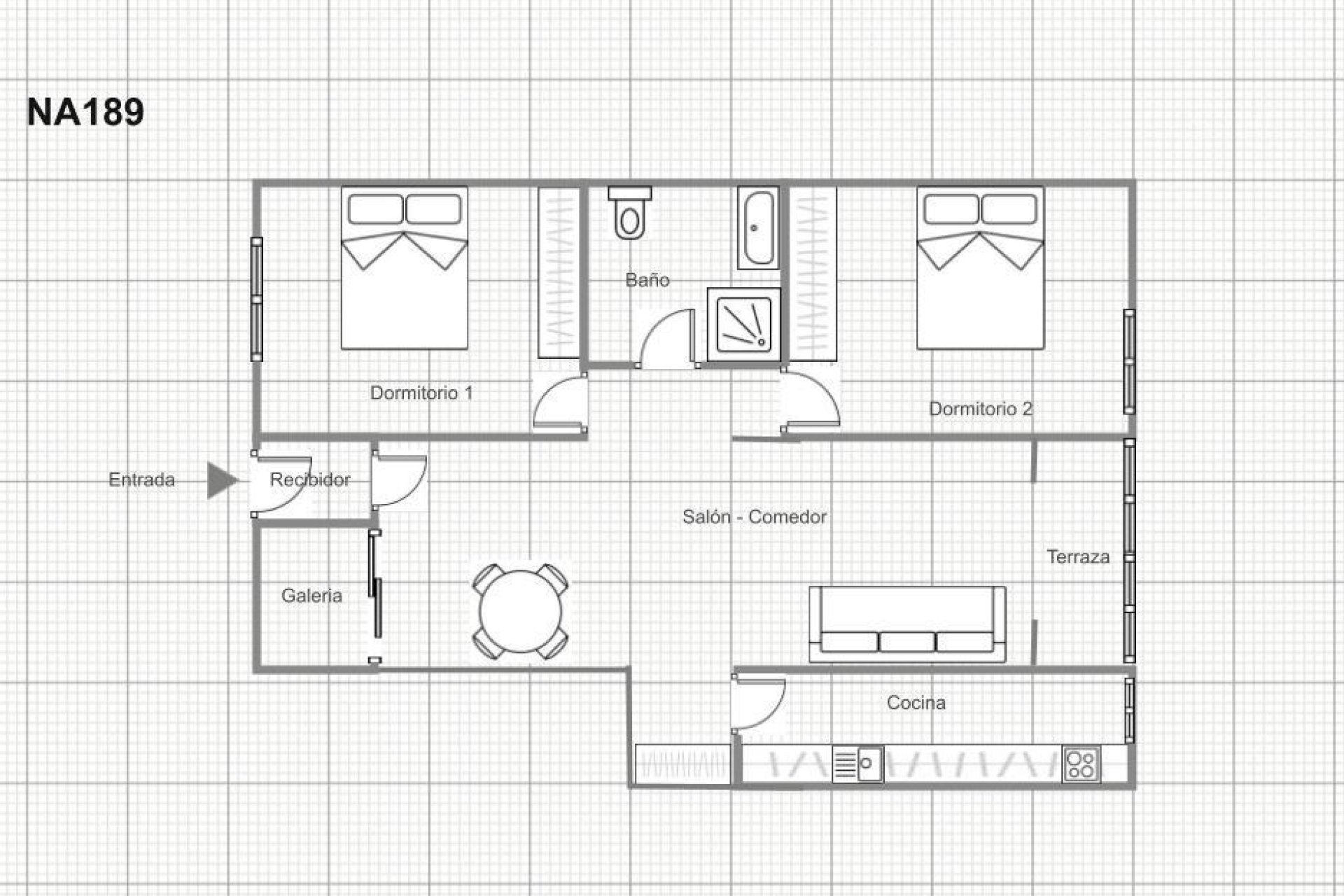 Herverkoop - Appartement -
Torrevieja - Playa De Los Naufragos