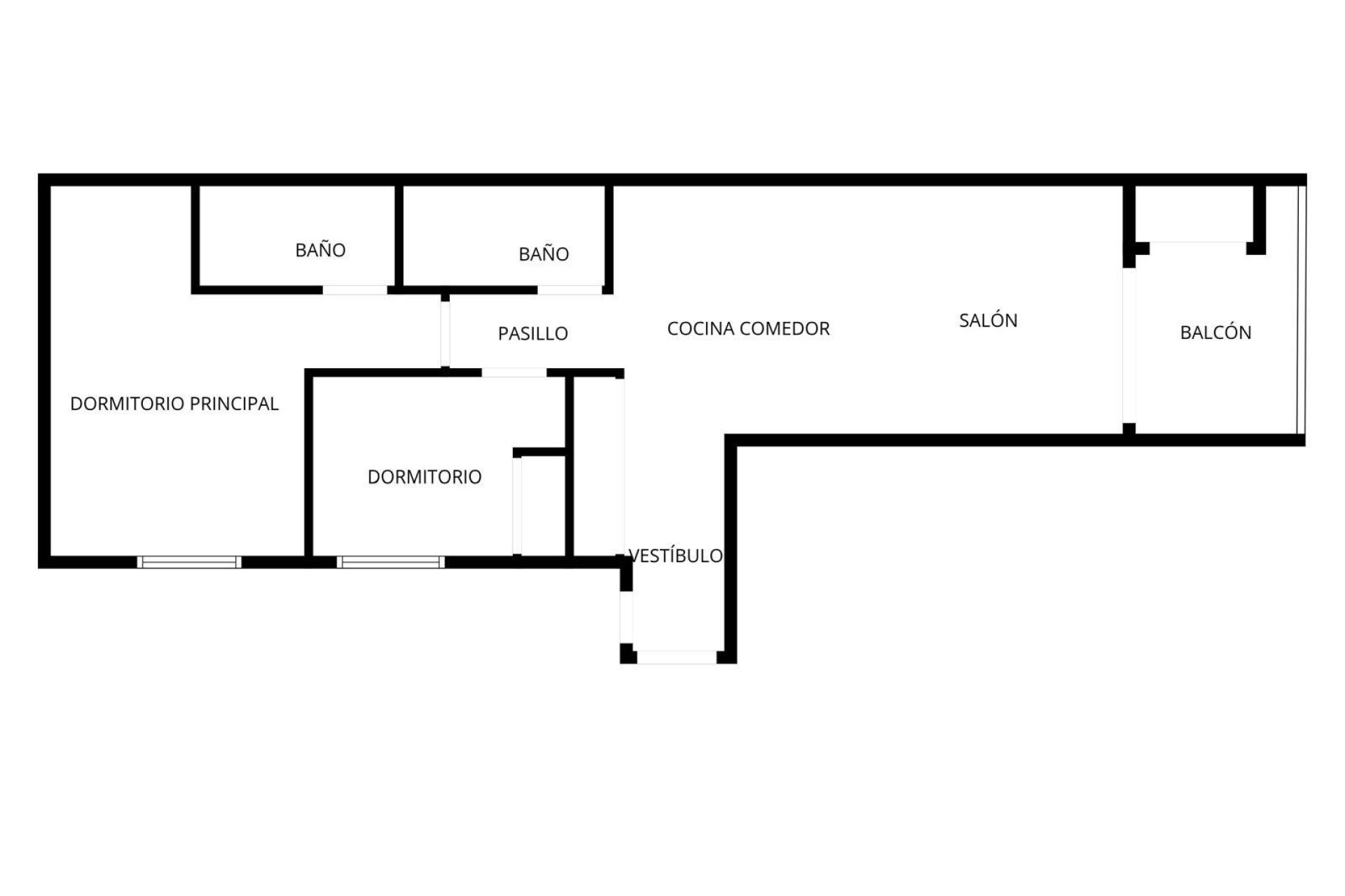 Herverkoop - Appartement -
Torrevieja - Playa del Cura