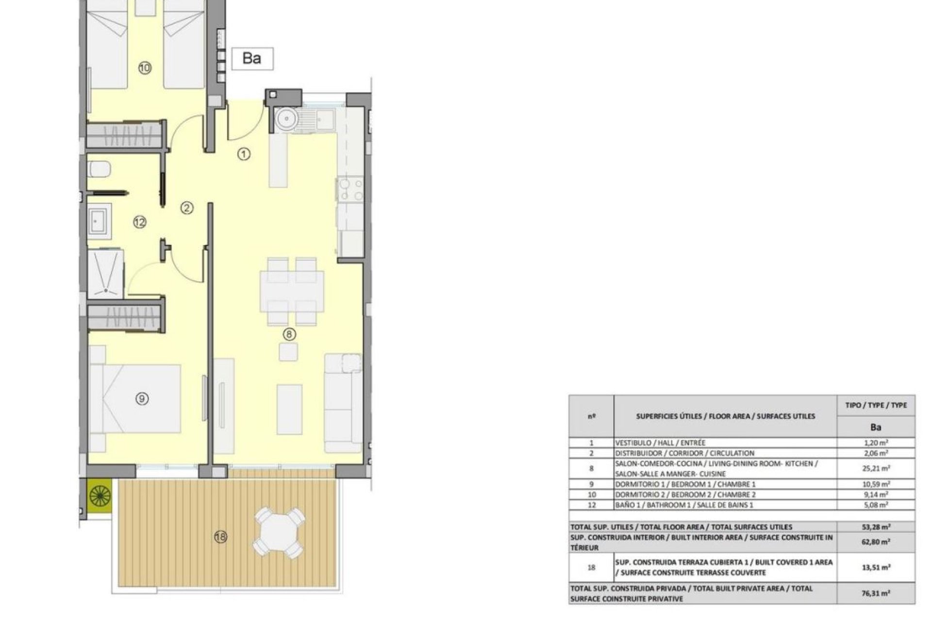 Herverkoop - Appartement -
Villamartin - Costa Blanca