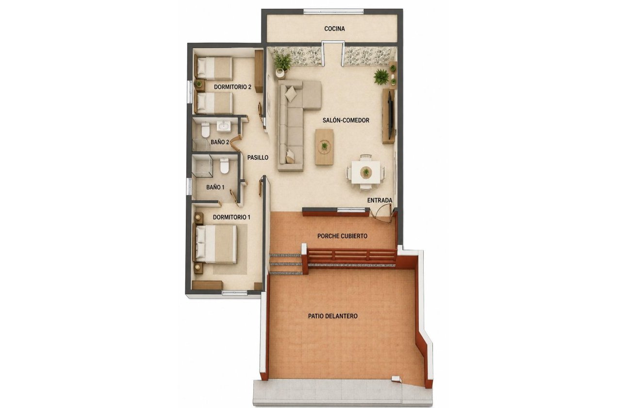 Herverkoop - Bungalow -
Orihuela Costa - Los Altos