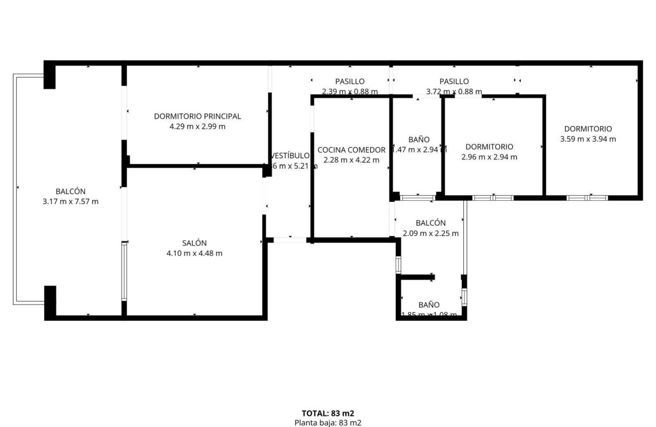 Herverkoop - Penthouse -
Torrevieja - Playa De Los Naufragos