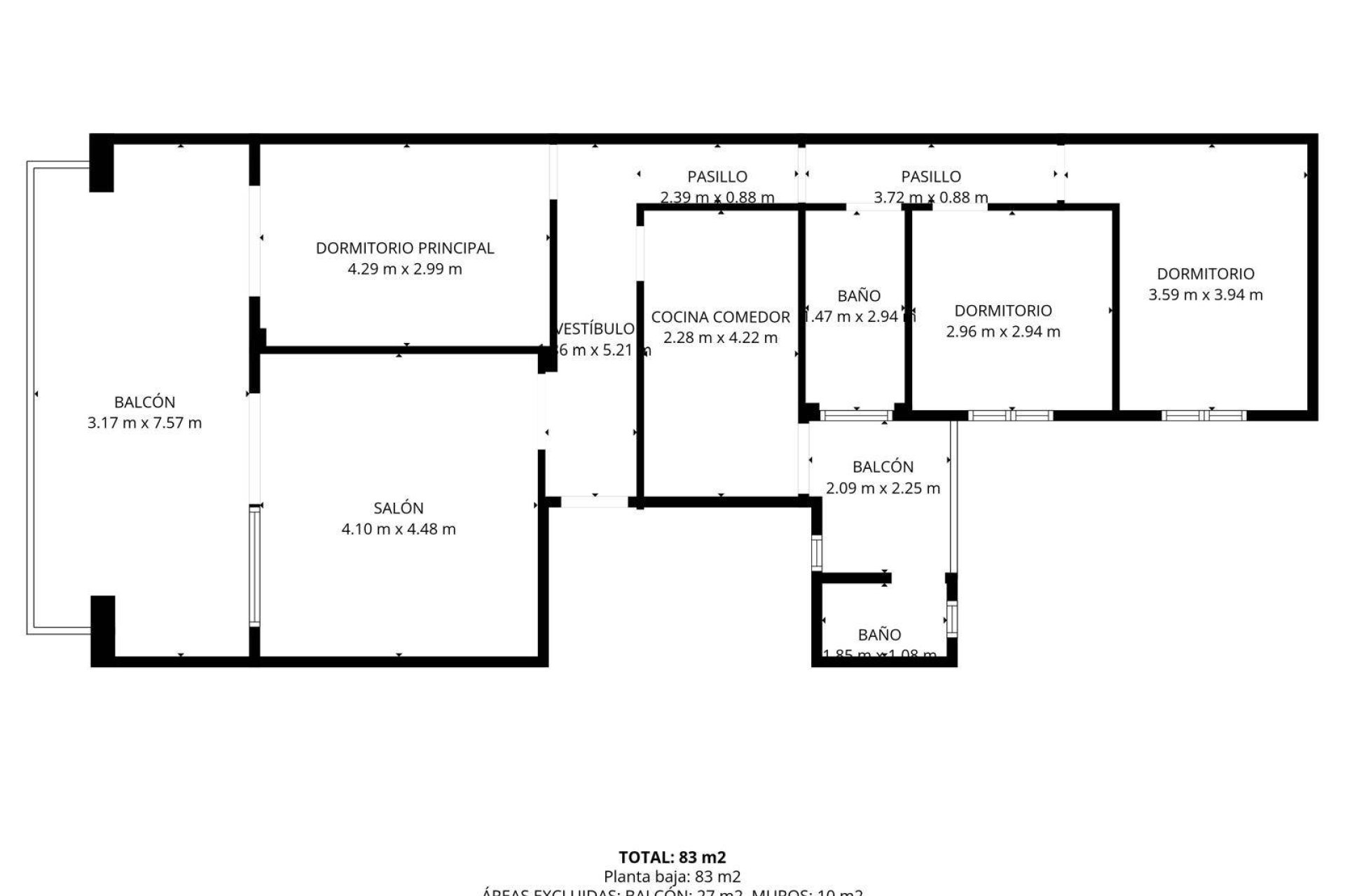 Herverkoop - Penthouse -
Torrevieja - Playa De Los Naufragos