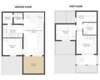 Herverkoop - Town House -
Orihuela Costa - Los Balcones