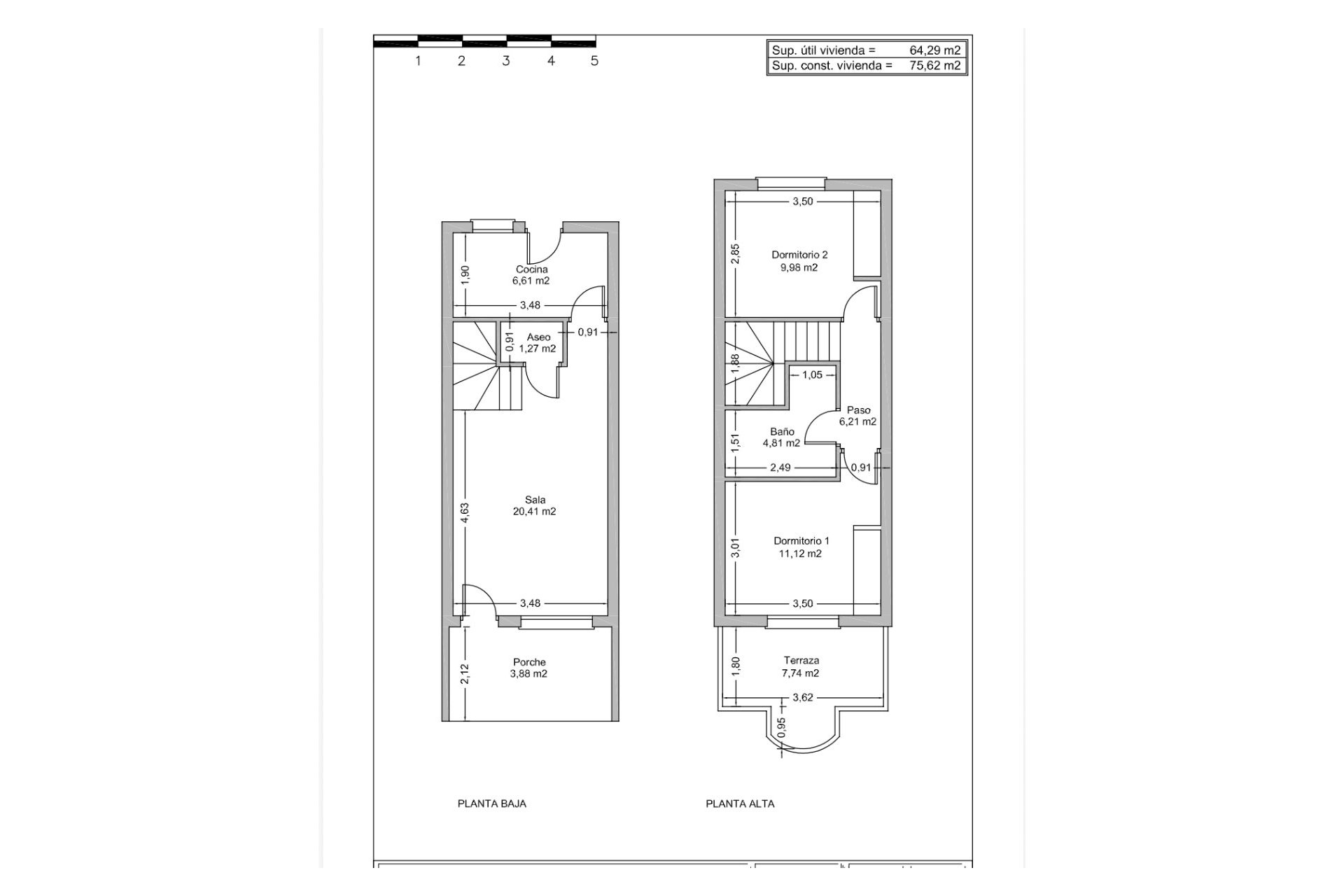 Herverkoop - Town House -
Rojales - Inland