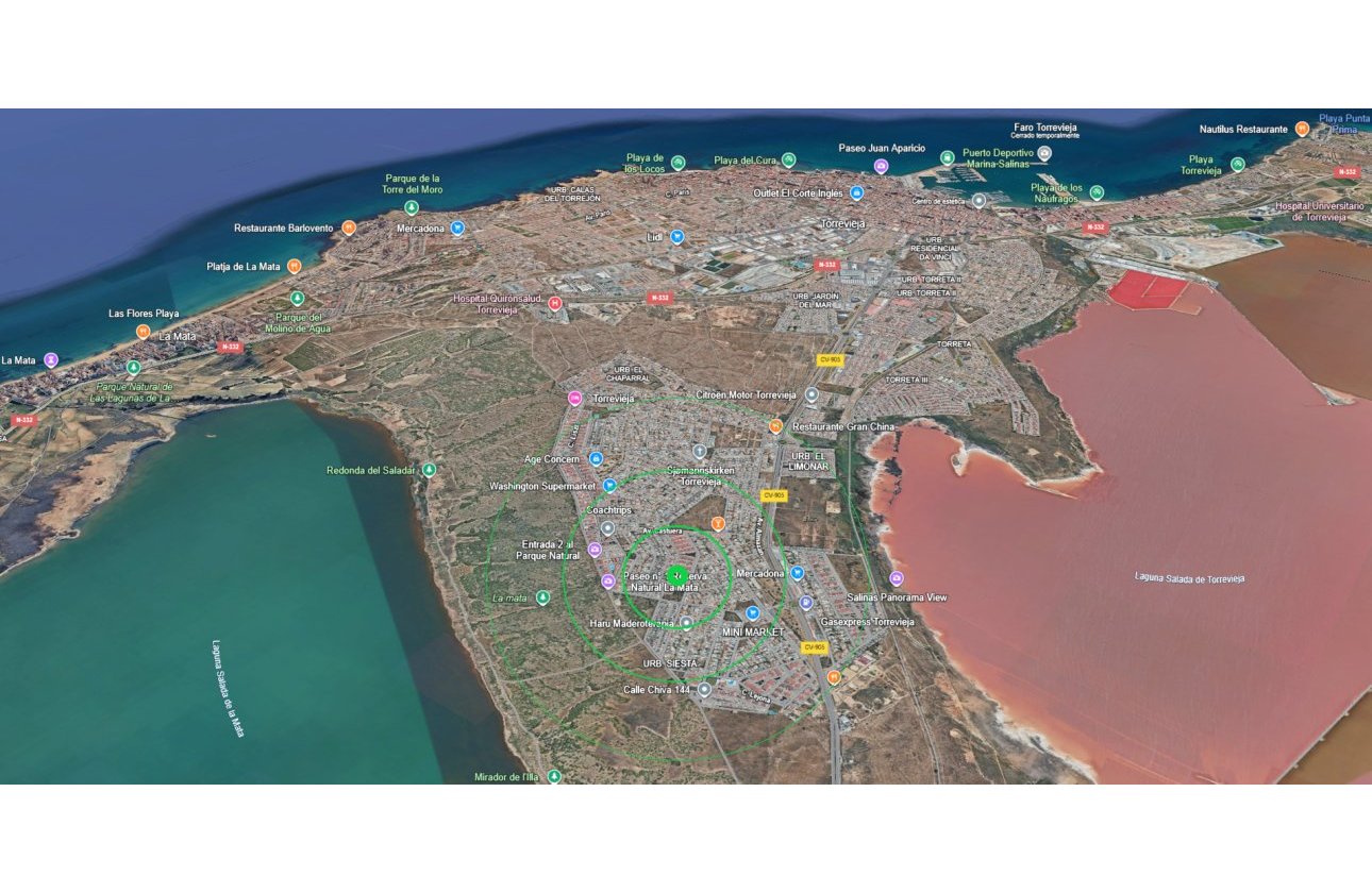 Herverkoop - Town House -
Torrevieja - Costa Blanca