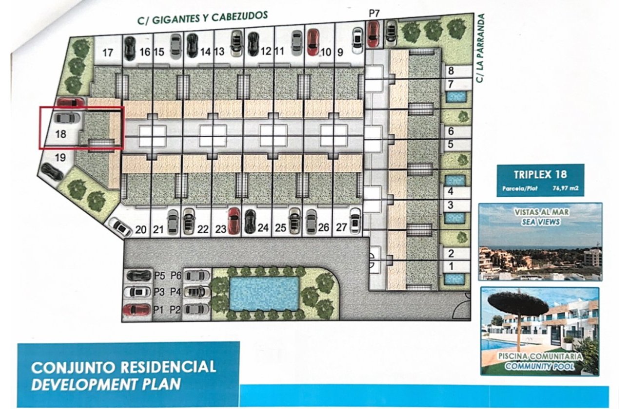 Herverkoop - Town House -
Villamartin - Costa Blanca