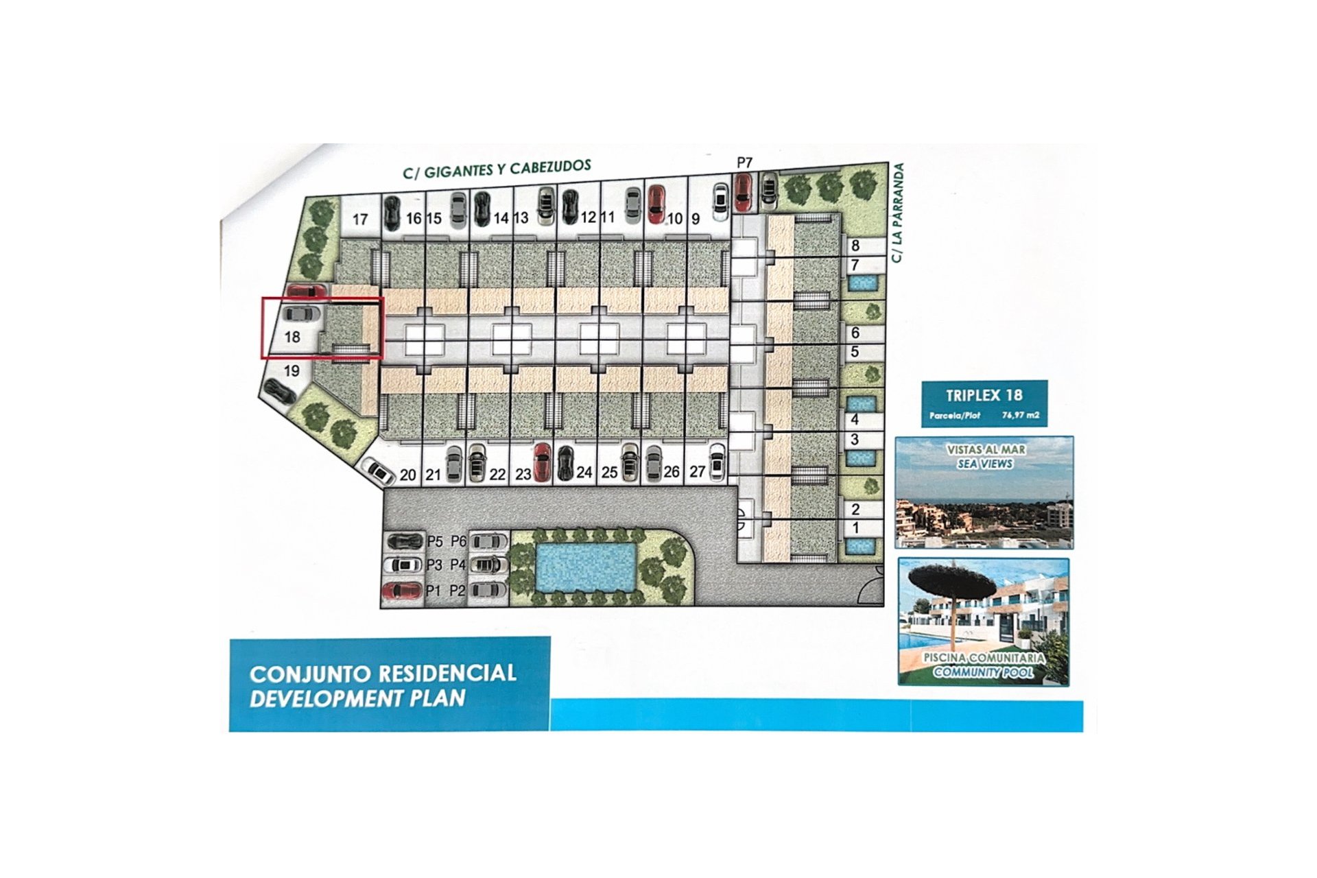 Herverkoop - Town House -
Villamartin - Costa Blanca