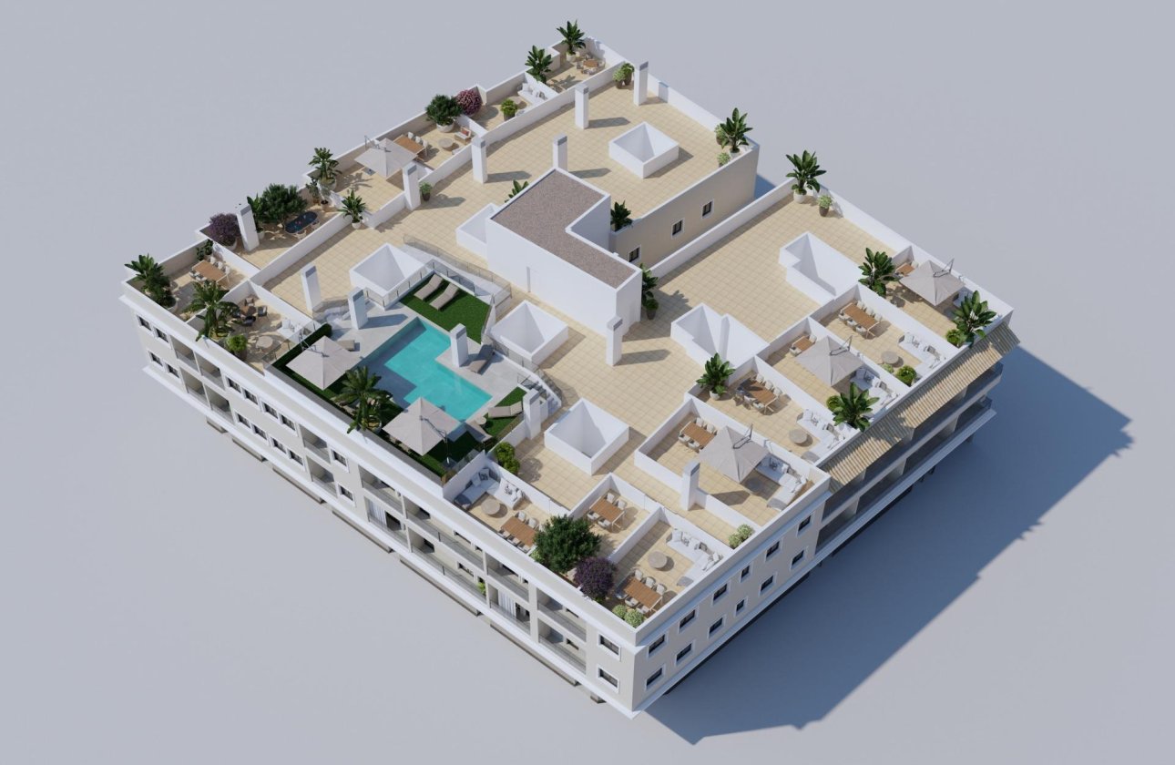 New Build - Apartment -
Algorfa - Pueblo