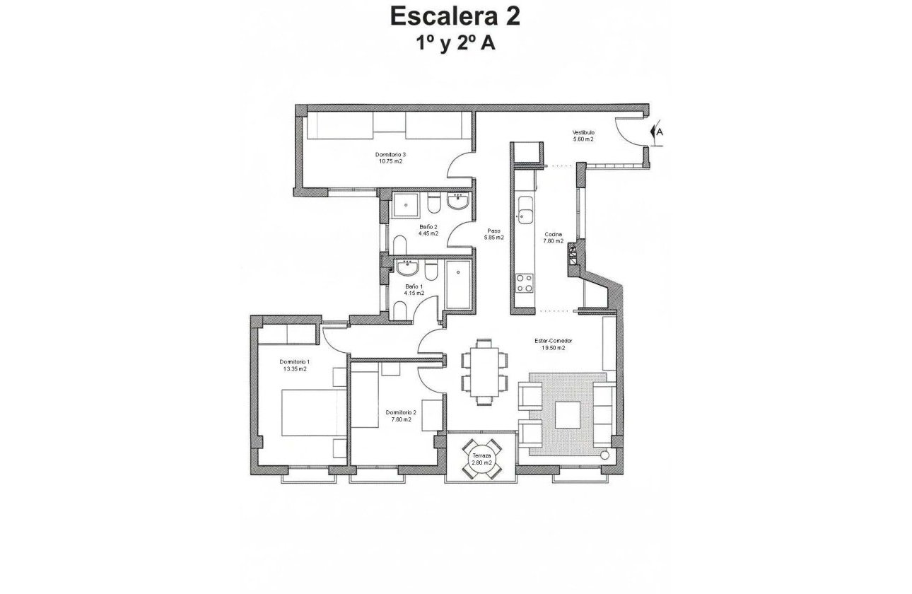 New Build - Apartment -
Avileses - pueblo