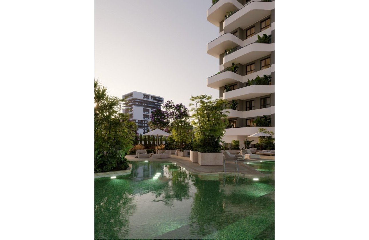 New Build - Apartment -
Calpe - El Saladar