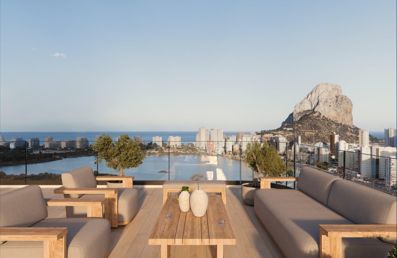 New Build - Apartment -
Calpe - El Saladar
