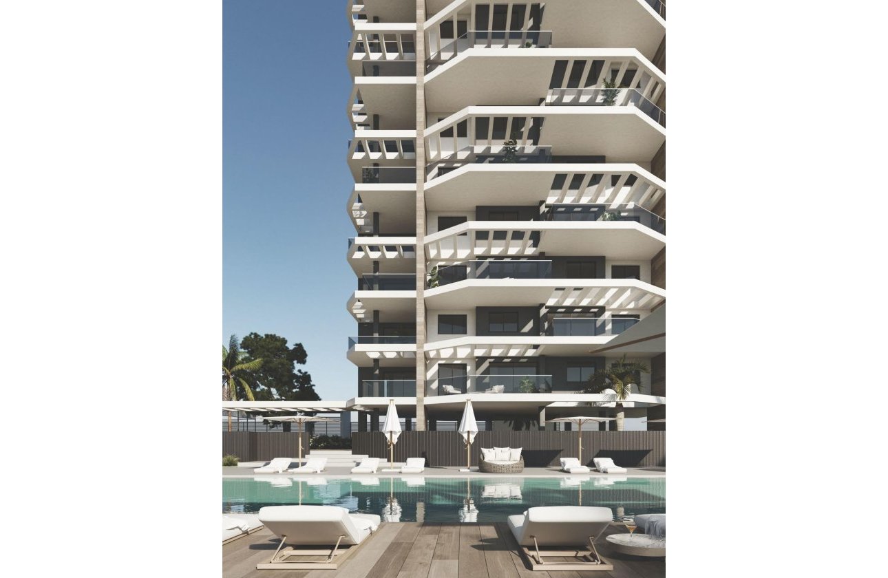 New Build - Apartment -
Calpe - Playa Cantal Roig