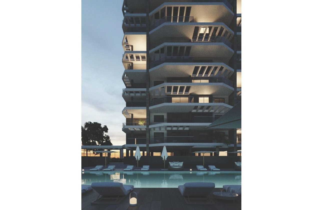 New Build - Apartment -
Calpe - Playa Cantal Roig