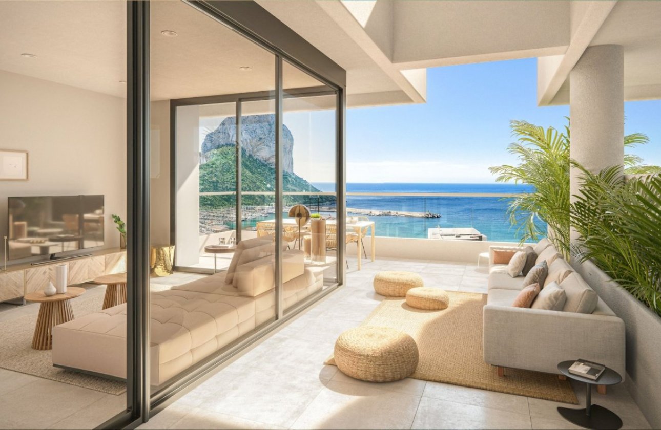 New Build - Apartment -
Calpe - Playa del Bol