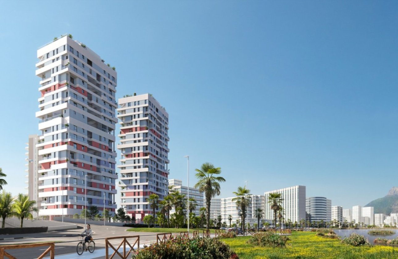 New Build - Apartment -
Calpe - Playa del Bol