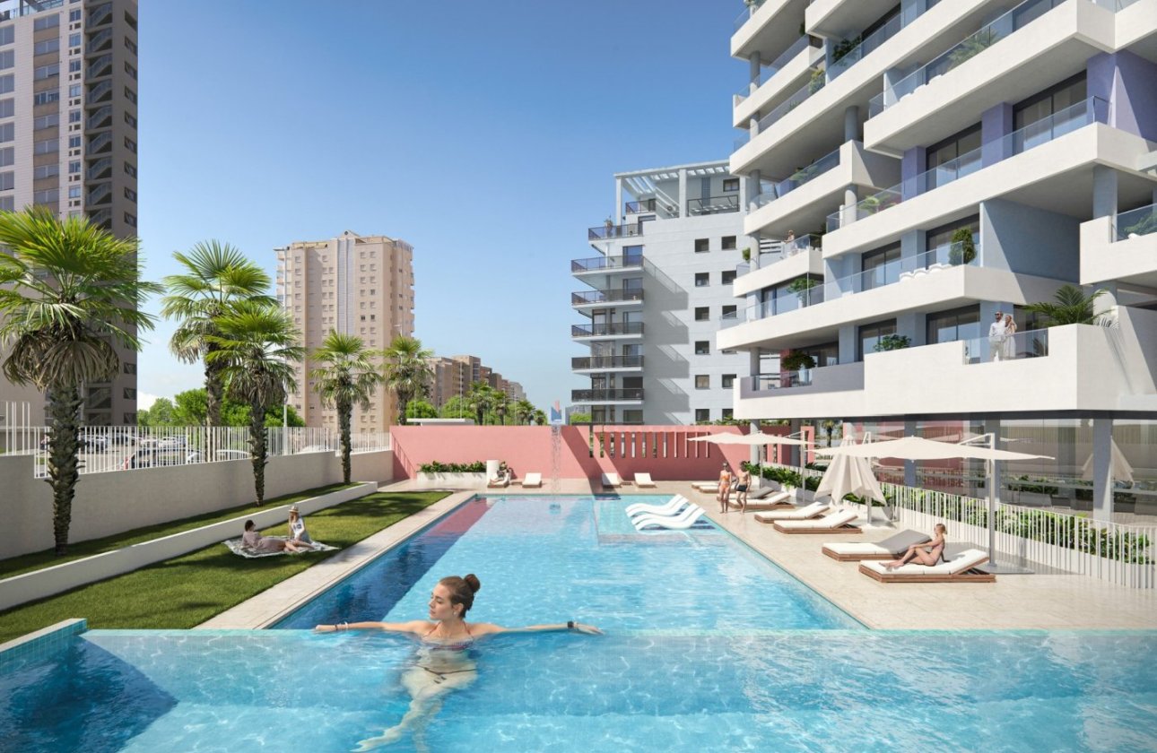 New Build - Apartment -
Calpe - Playa del Bol