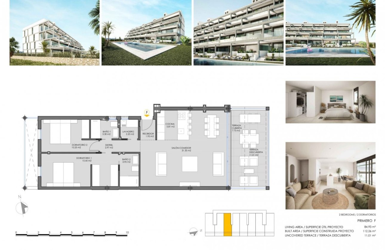 New Build - Apartment -
Cartagena - Mar De Cristal