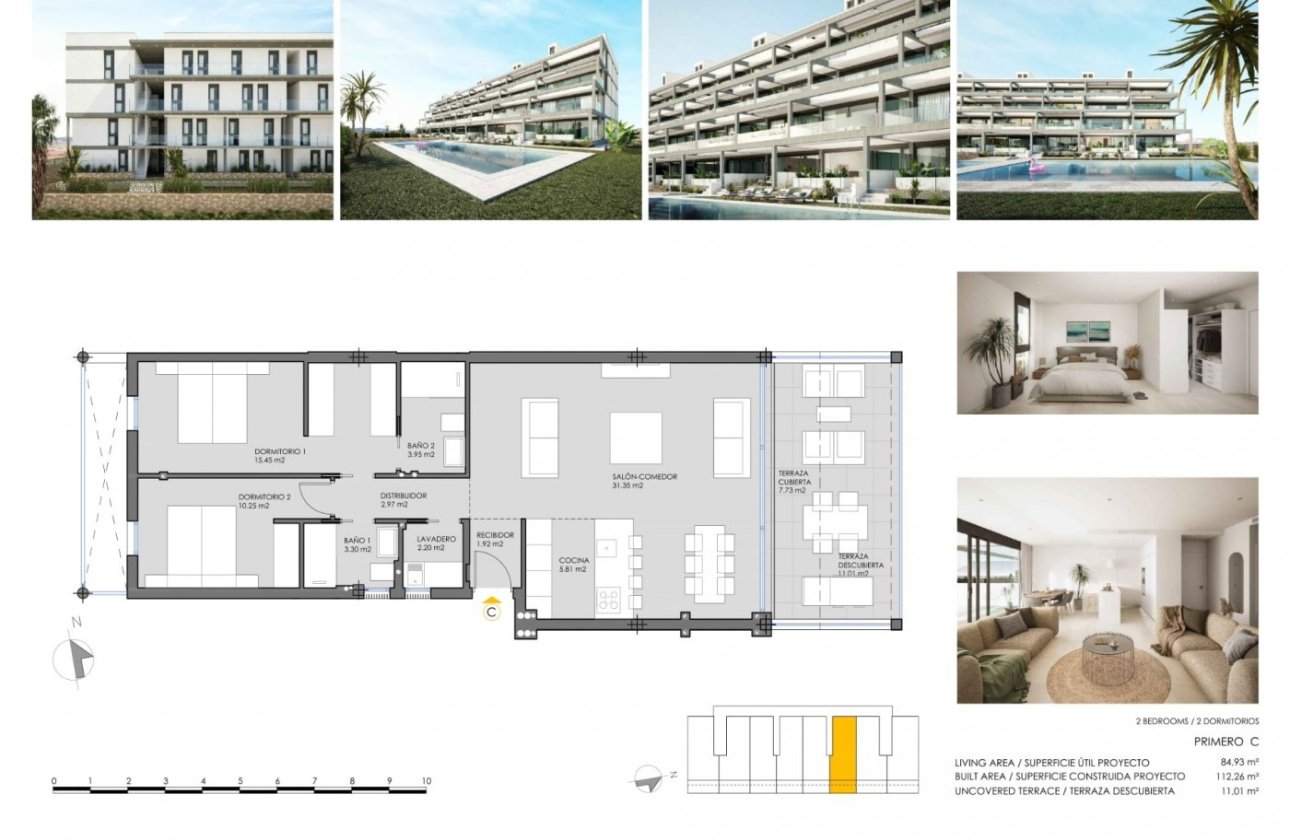 New Build - Apartment -
Cartagena - Mar De Cristal