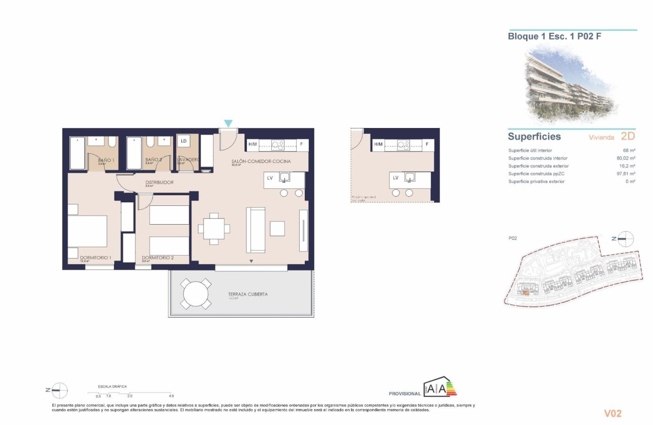 New Build - Apartment -
Denia - Playa de La Almadraba