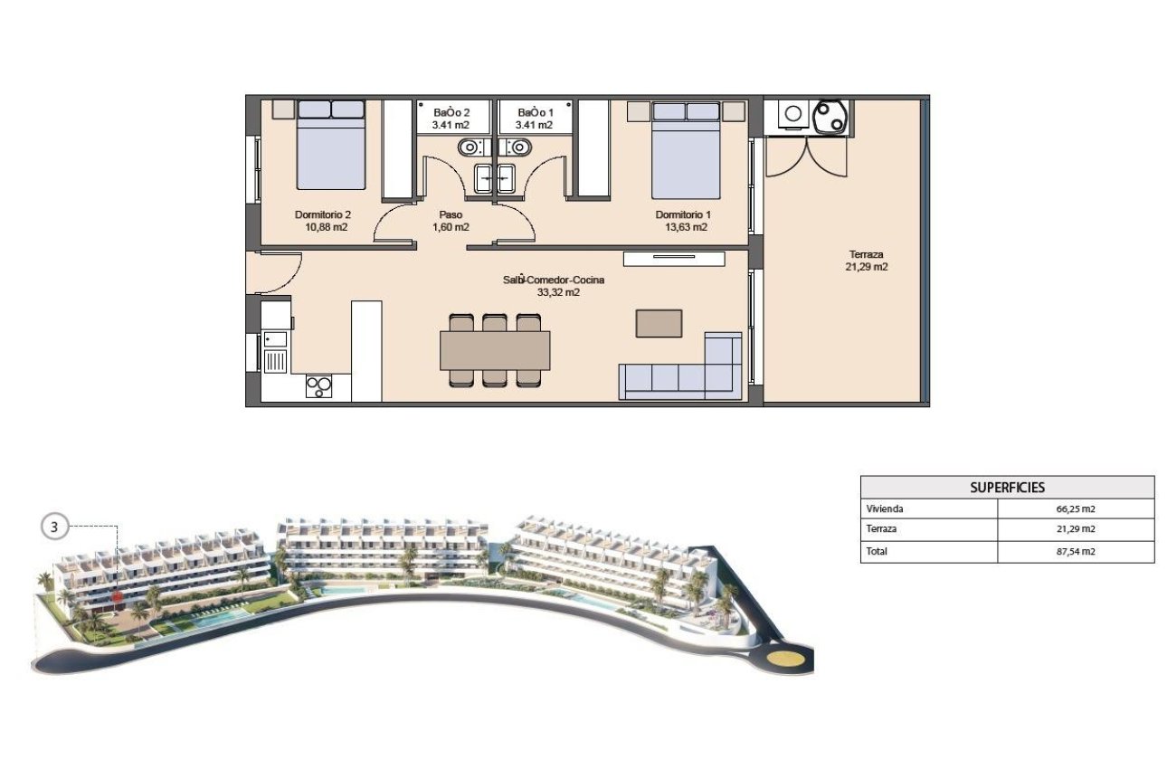 New Build - Apartment -
Finestrat - Balcón De Finestrat