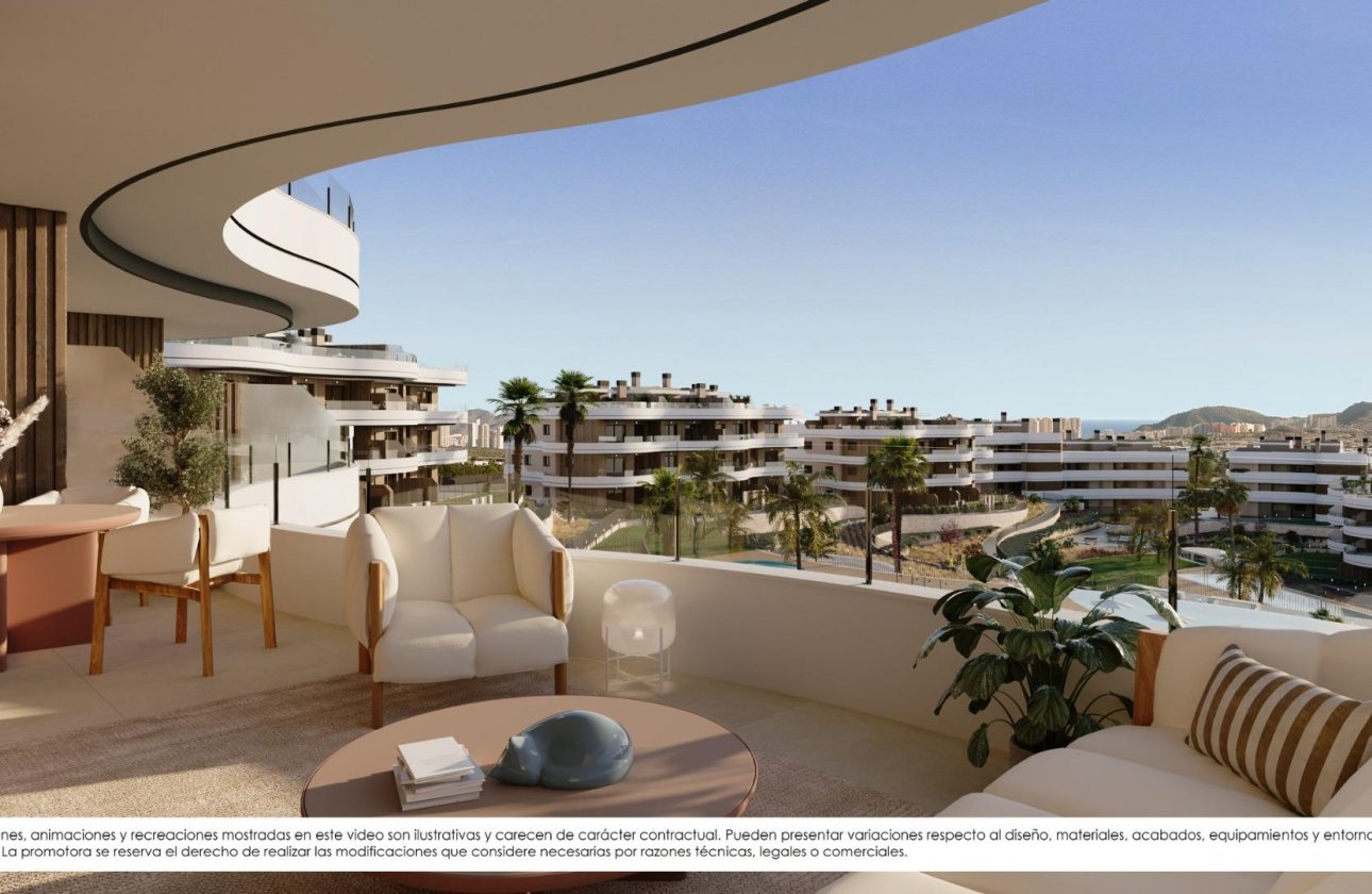 New Build - Apartment -
Finestrat - Campana Garden