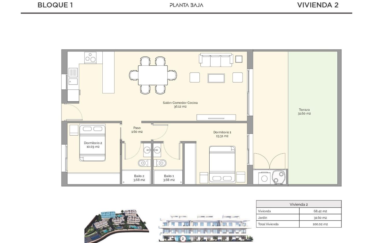 New Build - Apartment -
Finestrat - Puig Campana Golf