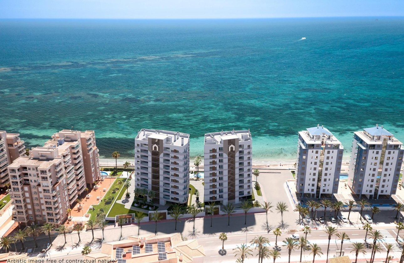 New Build - Apartment -
La Manga del Mar Menor - 1ª Linea Del Mar Mediterraneo