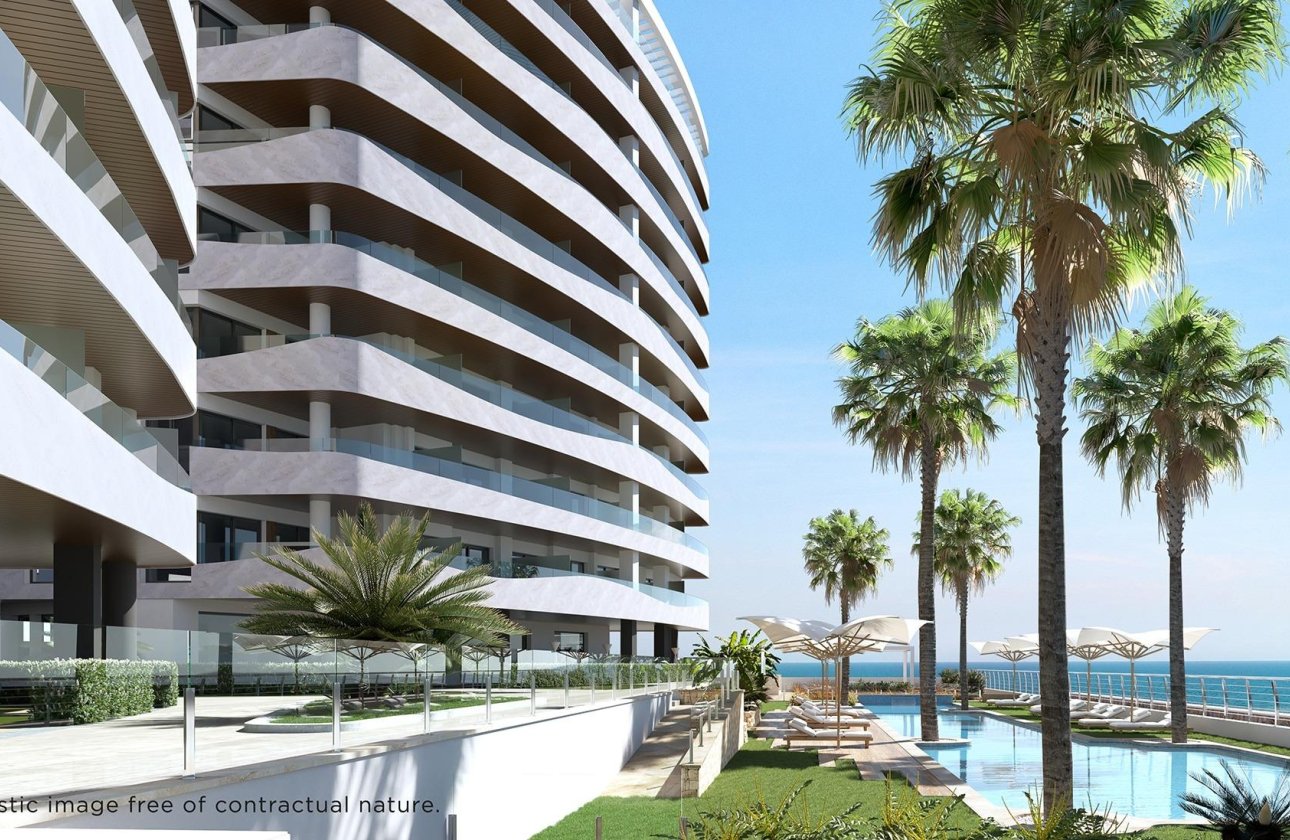 New Build - Apartment -
La Manga del Mar Menor - 1ª Linea Del Mar Mediterraneo