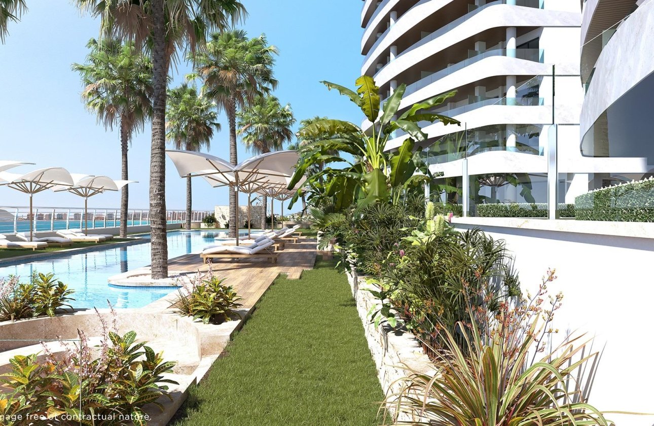 New Build - Apartment -
La Manga del Mar Menor - 1ª Linea Del Mar Mediterraneo