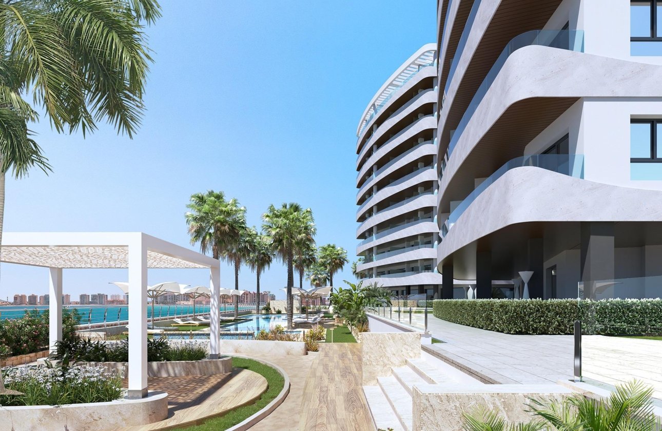 New Build - Apartment -
La Manga del Mar Menor - 1ª Linea Del Mar Mediterraneo