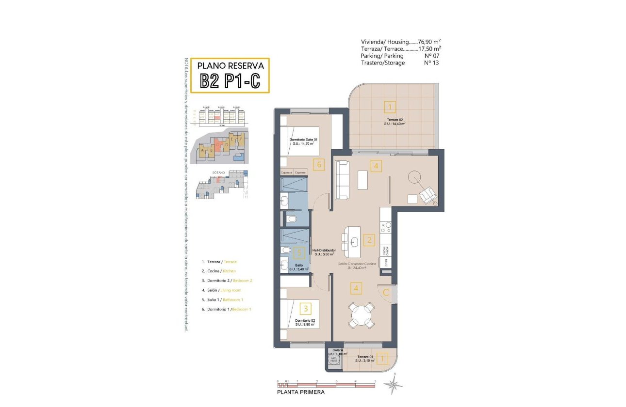 New Build - Apartment -
Los Alcazares - Serena Golf
