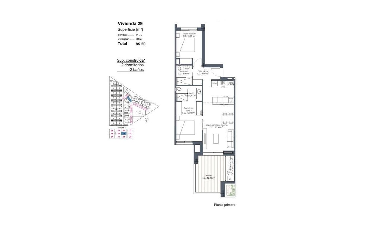 New Build - Apartment -
Los Alcazares - Serena Golf
