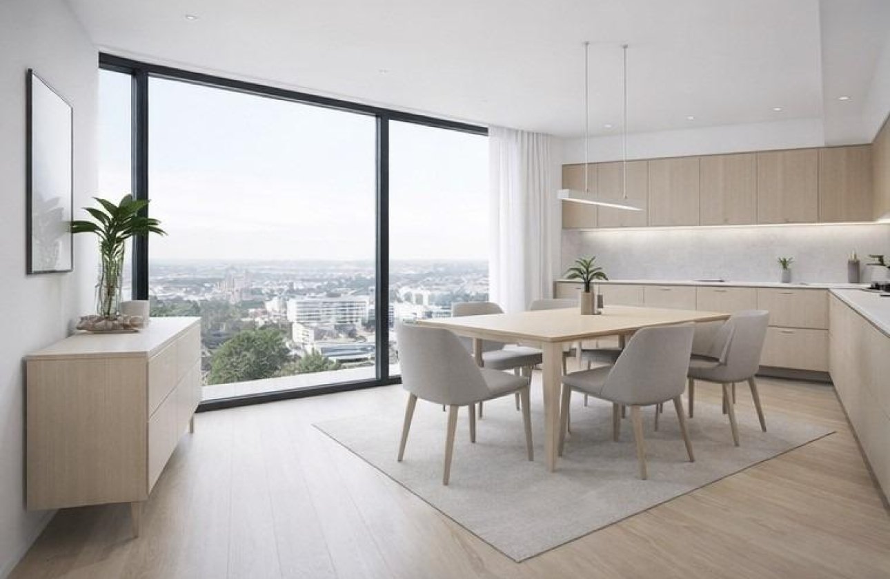 New Build - Apartment -
Mazarron - pueblo