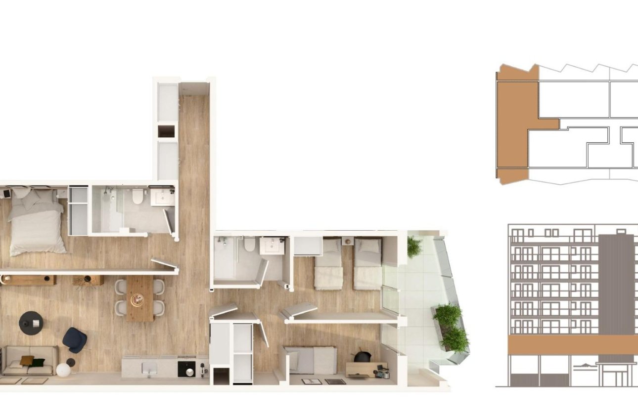New Build - Apartment -
Moncofa - Playa de Moncofa