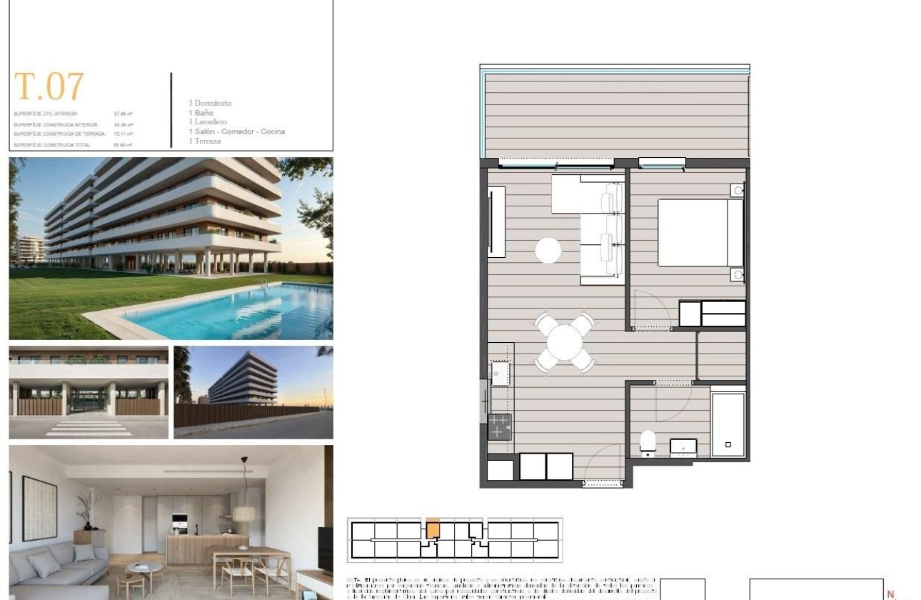 New Build - Apartment -
Moncofa - Playa de Moncofa