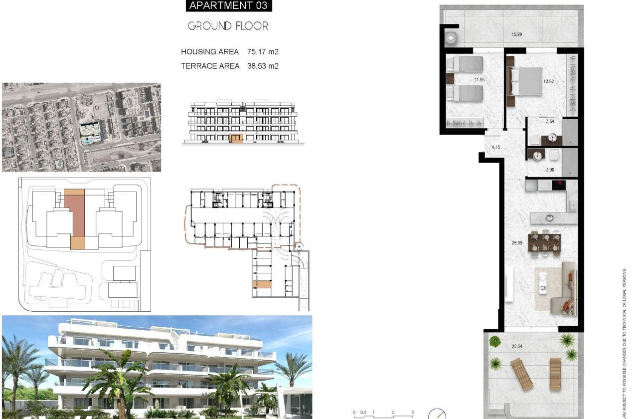 New Build - Apartment -
Orihuela Costa - Lomas de Cabo Roig