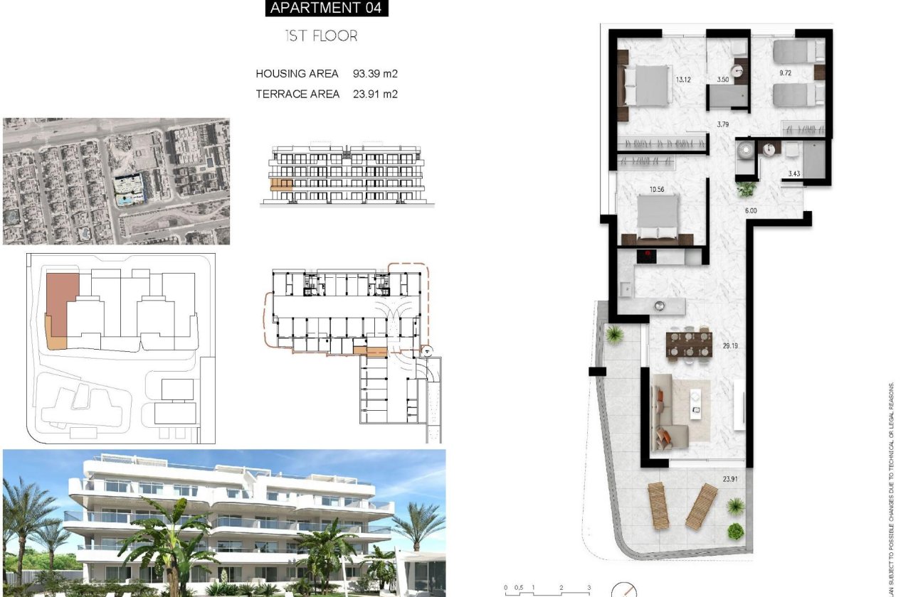 New Build - Apartment -
Orihuela Costa - Lomas de Cabo Roig