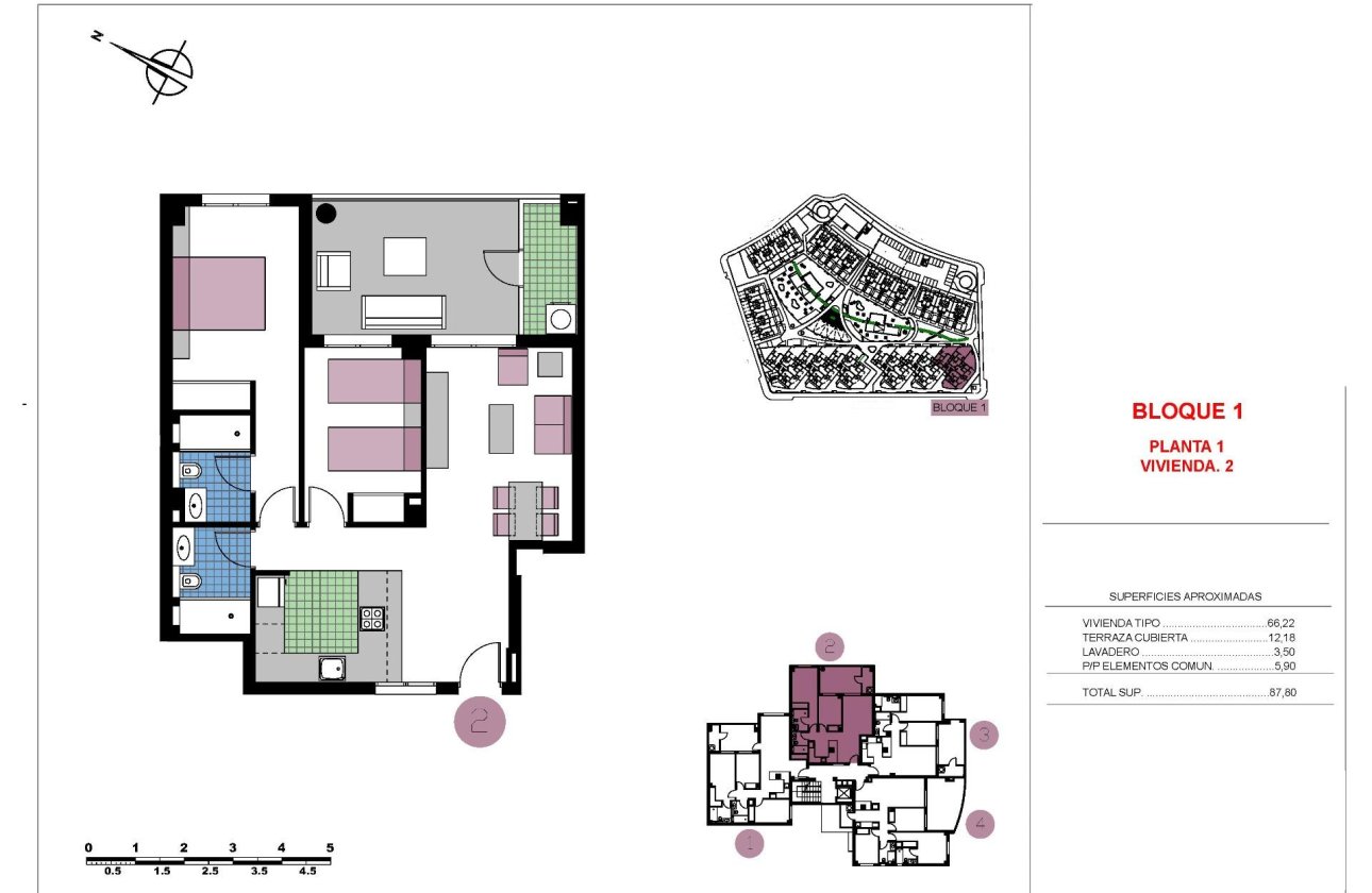 New Build - Apartment -
Pilar de la Horadada - Mil Palmeras