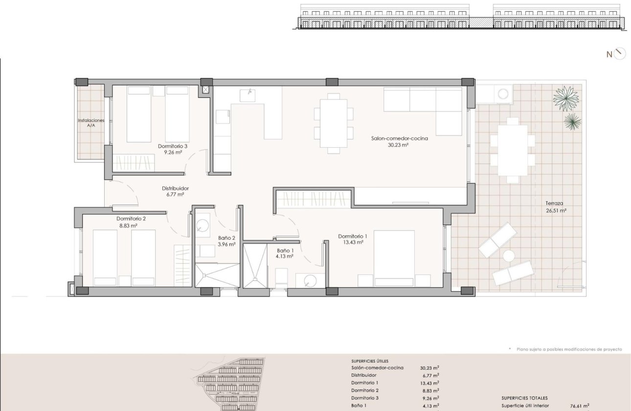 New Build - Apartment -
Pulpi - Aguilón Golf