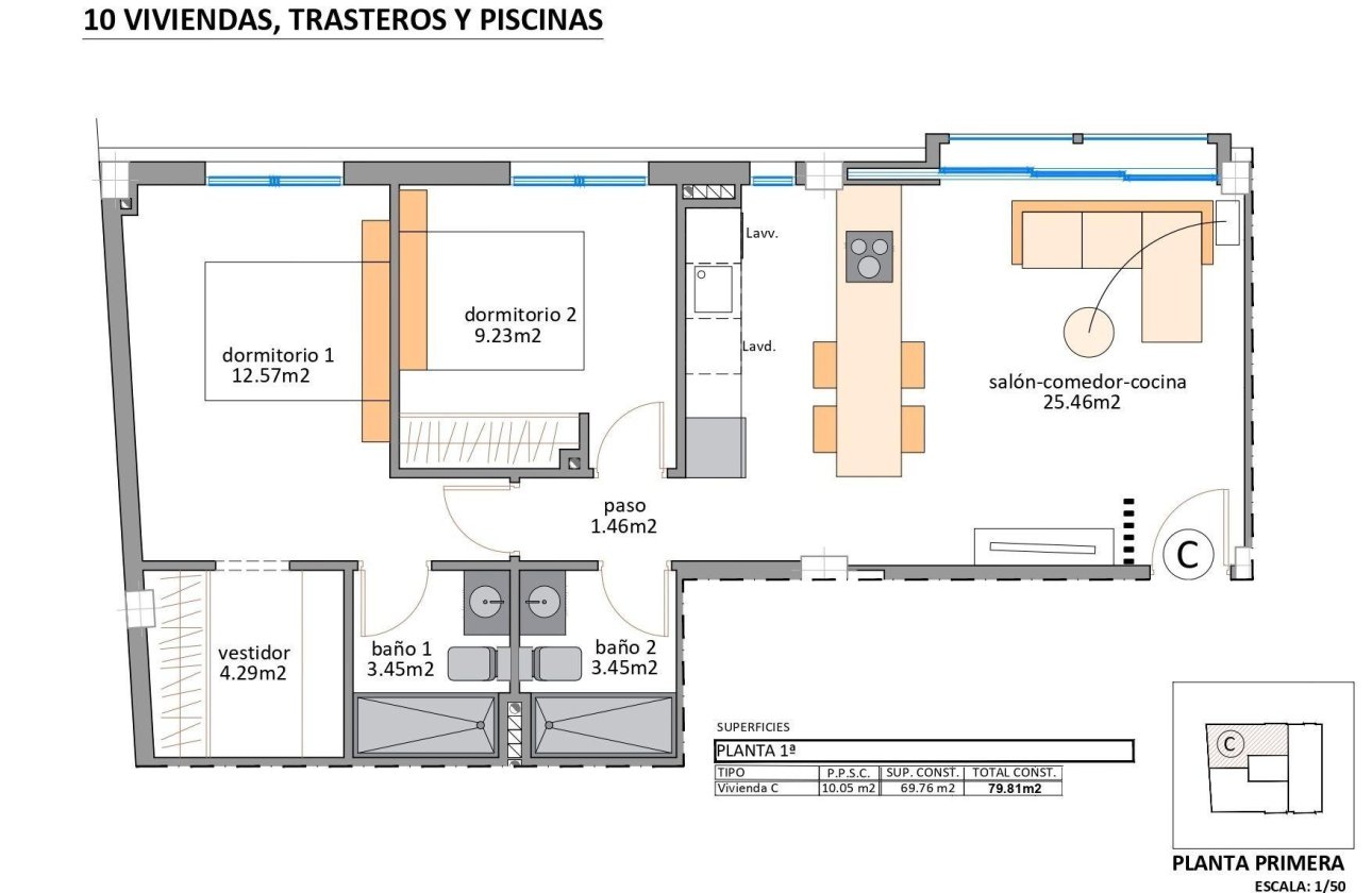 New Build - Apartment -
San Pedro del Pinatar - Lo Pagan