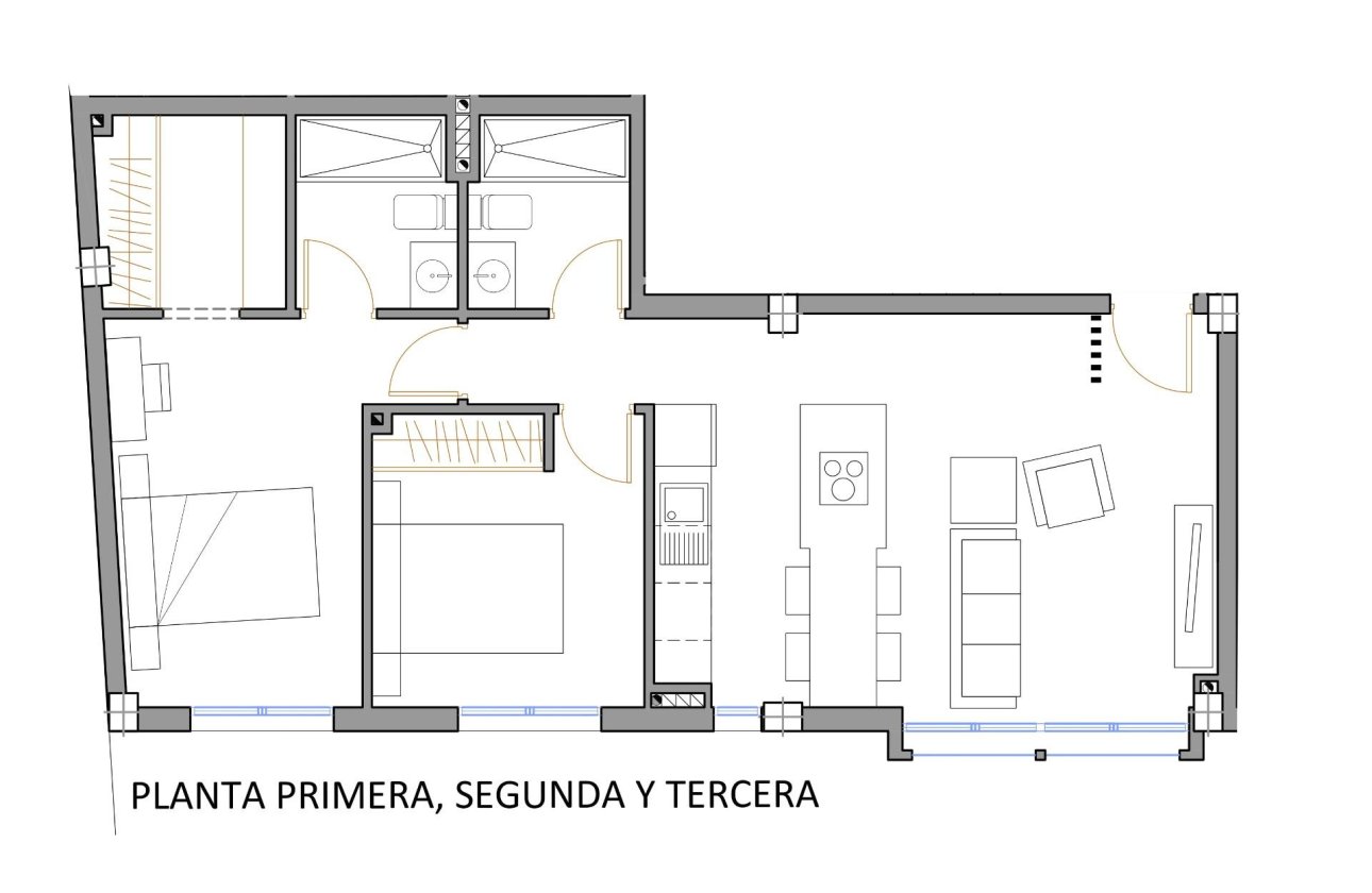 New Build - Apartment -
San Pedro del Pinatar - Villananitos