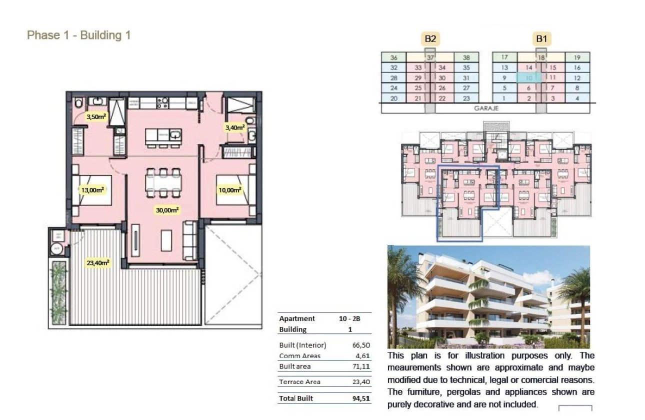 New Build - Apartment -
Torre Pacheco - Santa Rosalia Lake And Life Resort